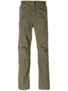 Maharishi Tiger Embroidered Trousers - Green