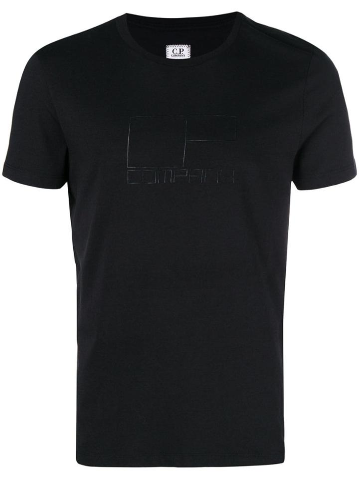 Cp Company Logo T-shirt - Black
