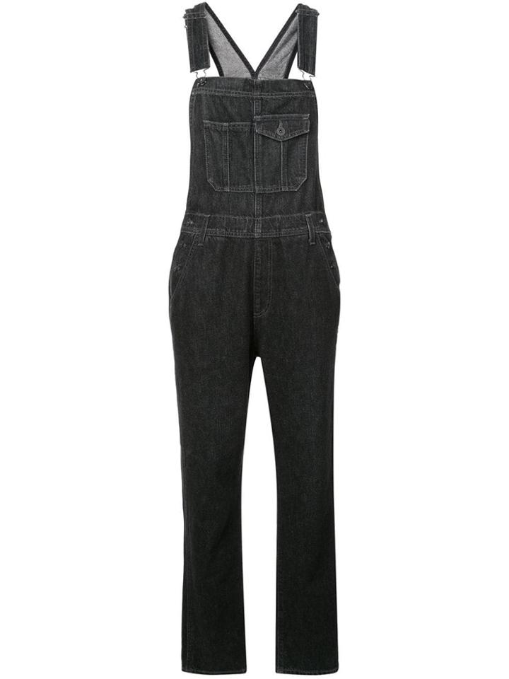 Ag Jeans Leah Overalls - Black