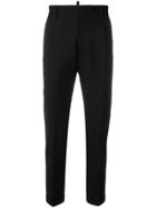 Dsquared2 Slim Fit Tailored Trousers - Black
