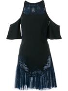 Jonathan Simkhai Embroidered Cold-shoulder Dress - Black