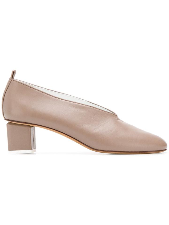 Gray Matters Elasticated Cuff-mules - Brown