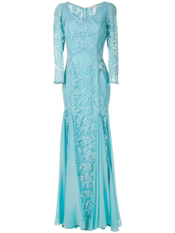 Martha Medeiros Vestido Longo Vivian - Blue