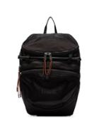 Heron Preston Zip Front Backpack - Black