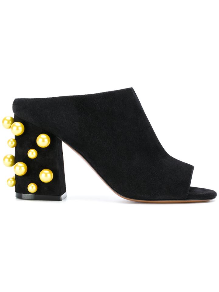 Givenchy Paris Mules - Black