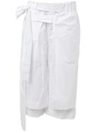 Craig Green - Wide Leg Layered Shorts - Men - Cotton - Xs, White, Cotton