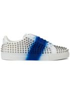 Philipp Plein Spray Painted Sneakers - White