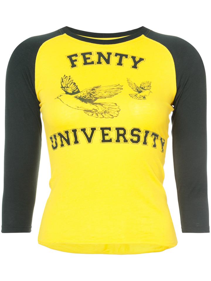 Fenty X Puma Crew Neck Baby Top - Yellow & Orange