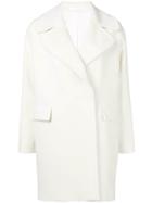 Tagliatore Single-breasted Coat - White