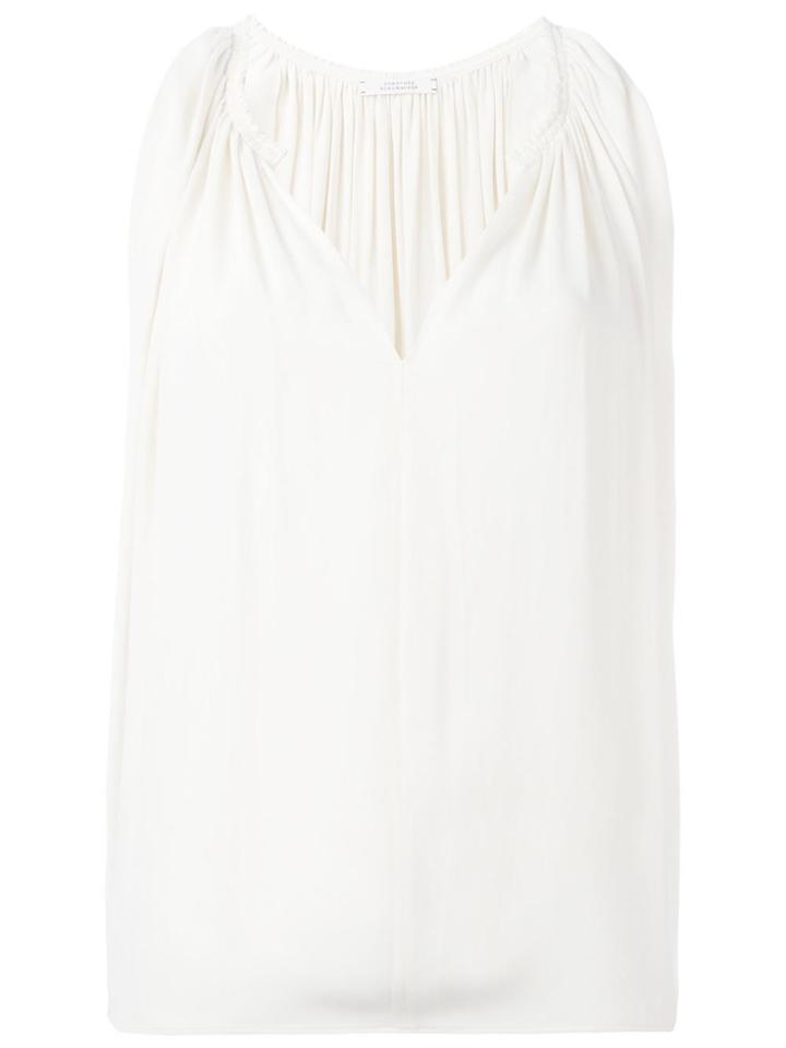 Dorothee Schumacher Gathered Tank Top - Nude & Neutrals
