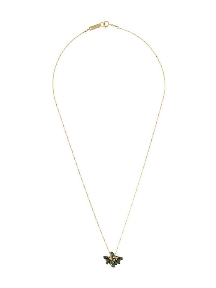 Isabel Marant Teardrop Cluster Chain Necklace, Women's, Metallic