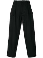 Yohji Yamamoto Side Pocket Trousers - Black