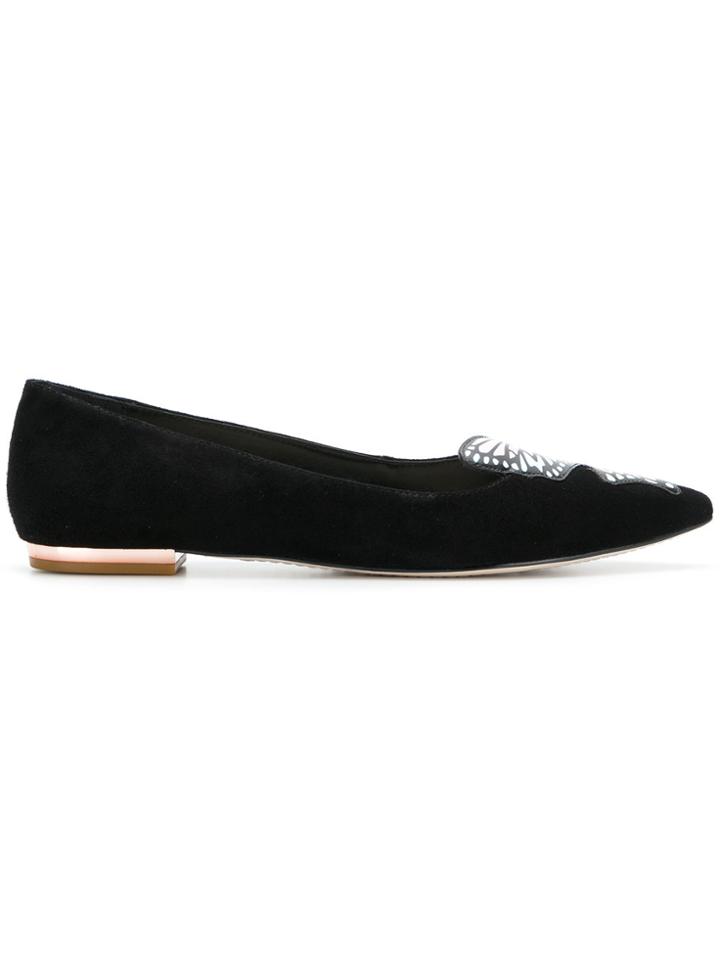Sophia Webster Talulah Flat Sandals - Black