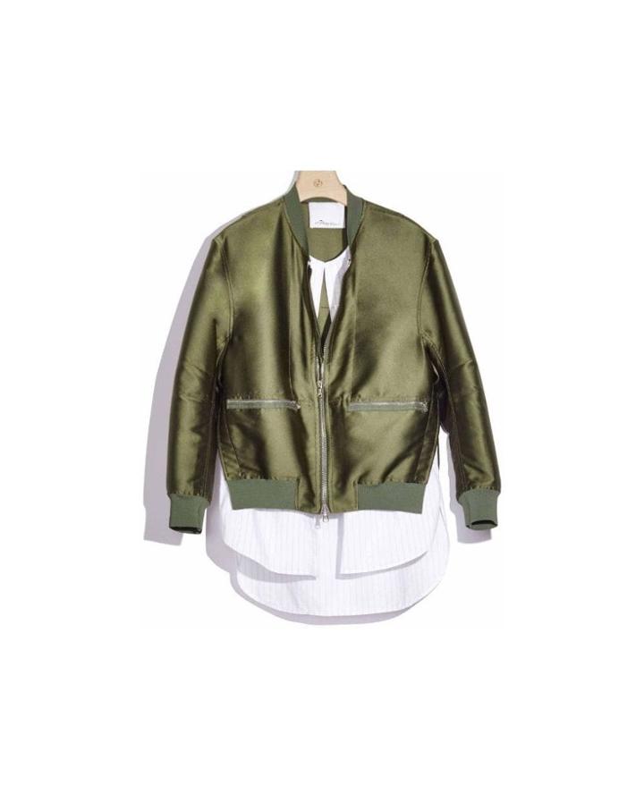 3.1 Phillip Lim Tromp L'oeil Bomber Jacket - Unavailable