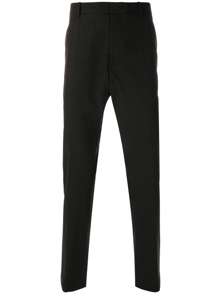 Jil Sander Tailored Fitted Trousers - Black
