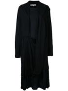 Comme Des Garçons Pre-owned Open Jacket And Dress - Black