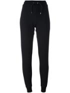 Mcq Alexander Mcqueen Glyph Logo Track Pants, Women's, Size: Small, Black, Cotton