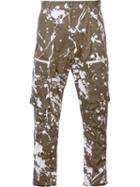 Yoshio Kubo 'scatter' Trousers, Men's, Size: 2, Green, Cotton
