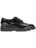 P.a.r.o.s.h. Fringed Lace-up Shoes - Black
