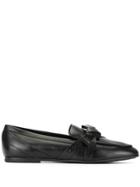 Tod's Bow Embellished Loafers - Black