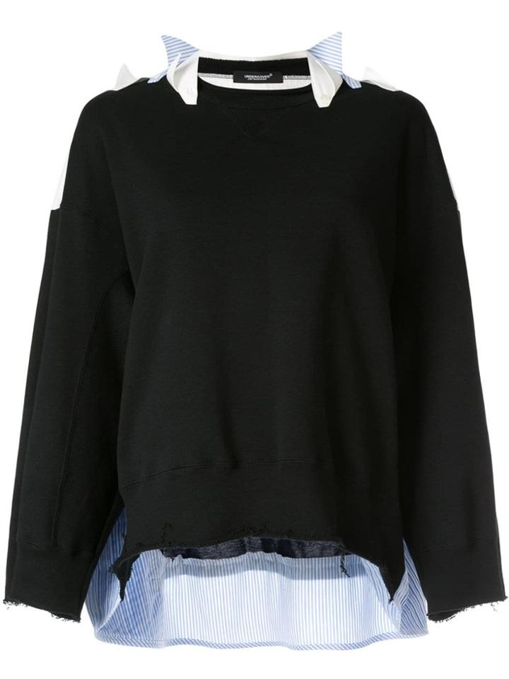 Undercover Layered Sweater - Black