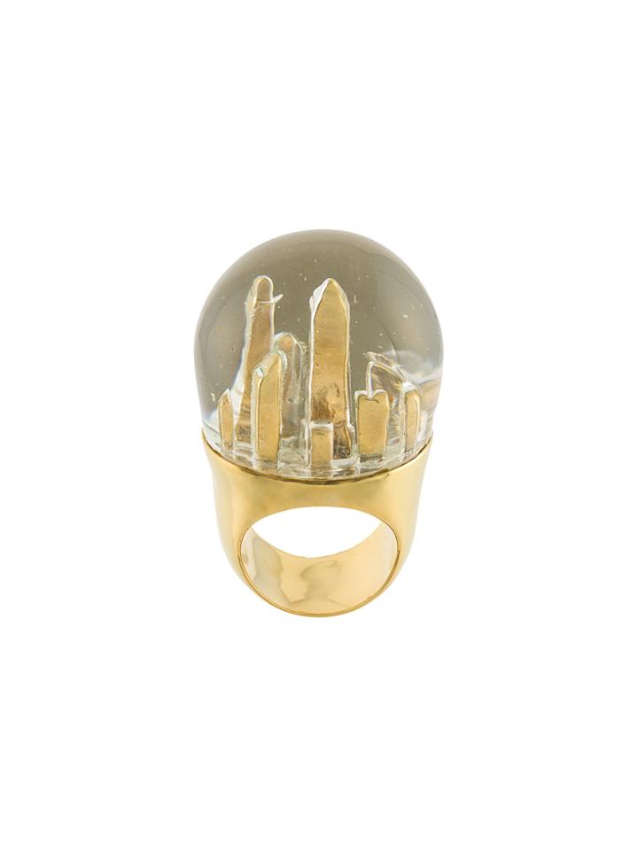 Catalina D'anglade Park Avenue Ring - Nude & Neutrals