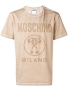 Moschino Double Question Mark T-shirt - Neutrals