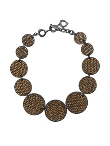 Yves Saint Laurent Pre-owned Glam Rive Gauche Necklace - Black