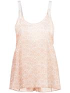 Helmut Lang Floral Print Top - Yellow & Orange