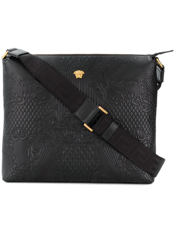 Versace Versace Dfb5569drhar K41ot Furs & Skins->leather - Black