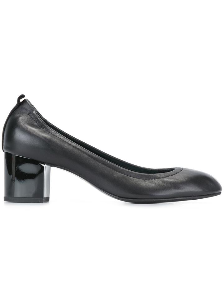 Lanvin Block Heel Ballerinas