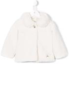 Liu Jo Kids Faux Fur Coat, Infant Girl's, Size: 6 Mth, Nude/neutrals