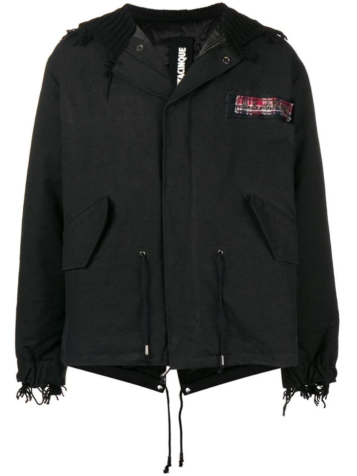As65 Hybrid Hoodie Jacket - Black