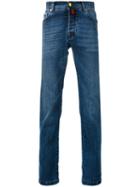 Kiton - Slim-fit Jeans - Men - Cotton/spandex/elastane - 35, Blue, Cotton/spandex/elastane