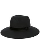 Rag & Bone Wide Brim Hat - Black