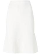 Salvatore Ferragamo - Knitted Skirt - Women - Polyamide/polyester/polyurethane/viscose - S, Nude/neutrals, Polyamide/polyester/polyurethane/viscose