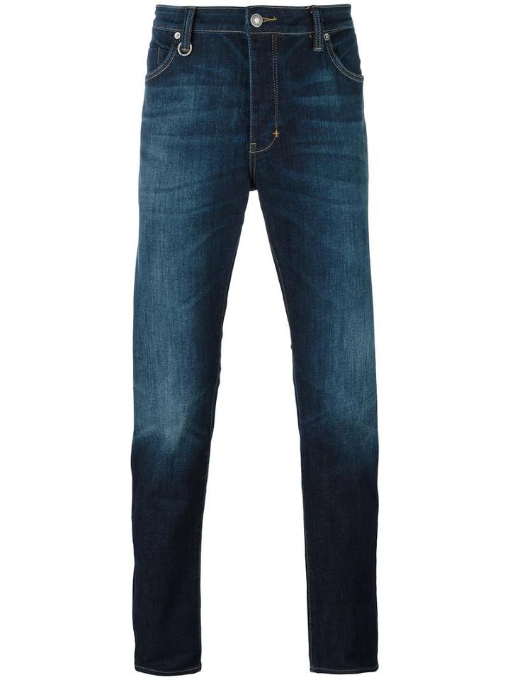 Neuw 'lou' Slim Fit Jeans, Men's, Size: 34/34, Blue, Cotton/polyester/spandex/elastane