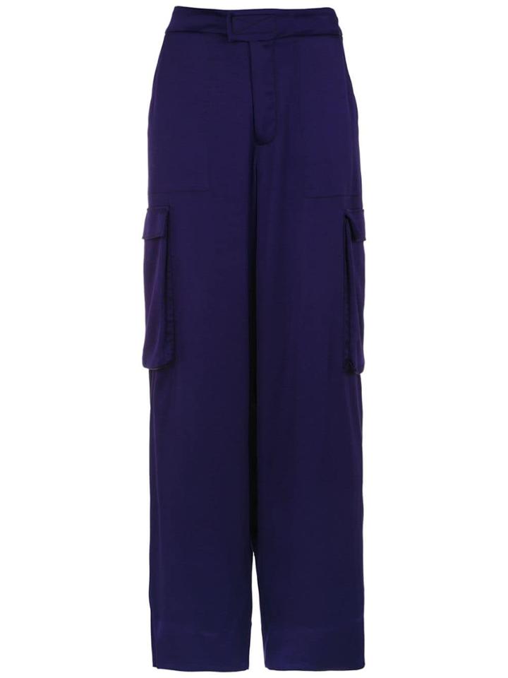 Tufi Duek Multiple Pockets Trousers - Purple
