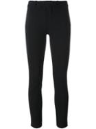 Polo Ralph Lauren Cropped Trousers, Women's, Size: 4, Black, Viscose/nylon/spandex/elastane