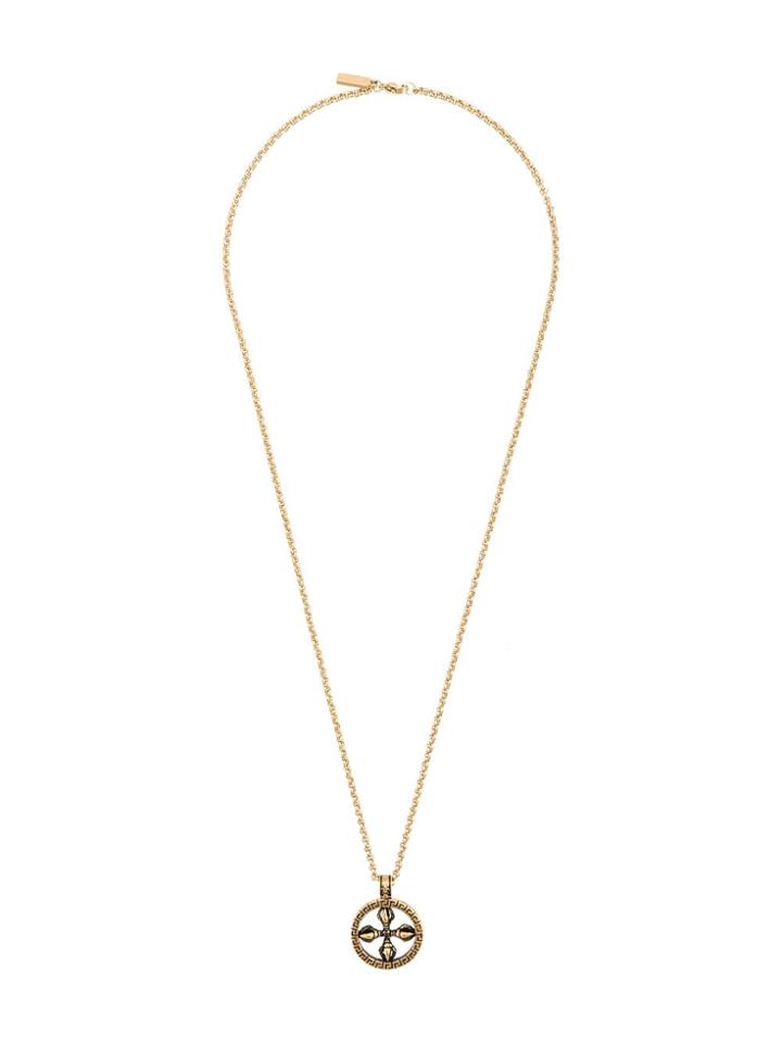 Nialaya Jewelry Dorje Amulet Necklace - Gold