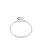 Natasha Collis Medium Turquoise, Ruby And Sapphire Nugget Ring