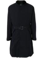 Giorgio Armani Belted Trench Coat - Black