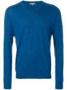 N.peal V-neck Sweater - Blue