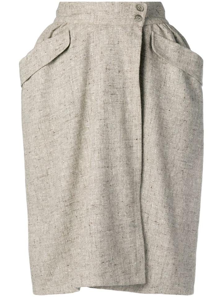 Kenzo Vintage Balloon Skirt - Neutrals