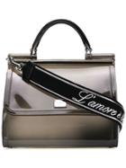 Dolce & Gabbana Semi-transparent Sicily Tote - Grey