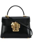 Dolce & Gabbana 'lucia' Tote, Women's, Black, Calf Leather/metal (other)