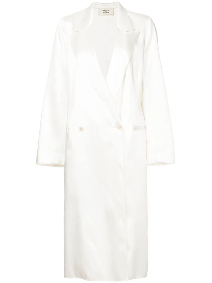 Ports 1961 Straight-fit Coat - White