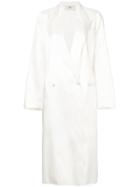 Ports 1961 Straight-fit Coat - White