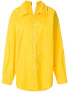 Marni Oversized Button Shirt - Yellow