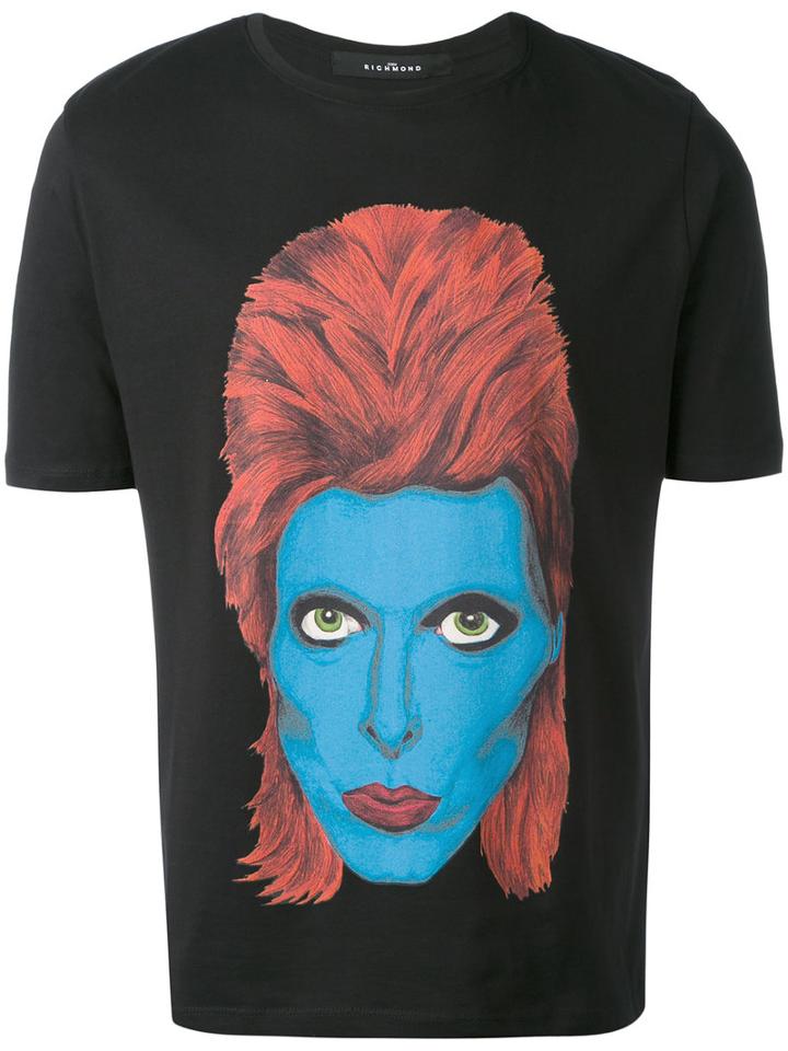 John Richmond - Alexania T-shirt - Men - Cotton - Xl, Black, Cotton
